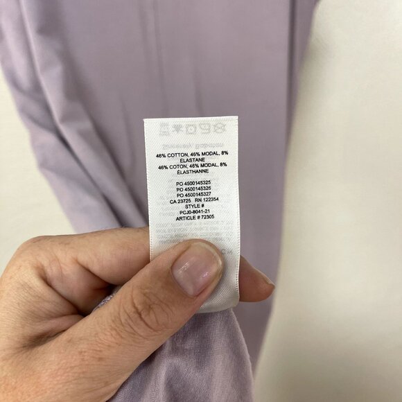 The Group By Babaton Light Purple Sheer Long Maxi Dress sz Small - Picture 6 of 6